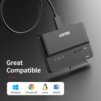 USB-C 10Gbps Dual SSD HDD Adapter Type C to M.2 NVMe SATA 2.5 inch 3.5 inch Drive Dock UASP TRIM Support for Windows Mac Linux - Image 5