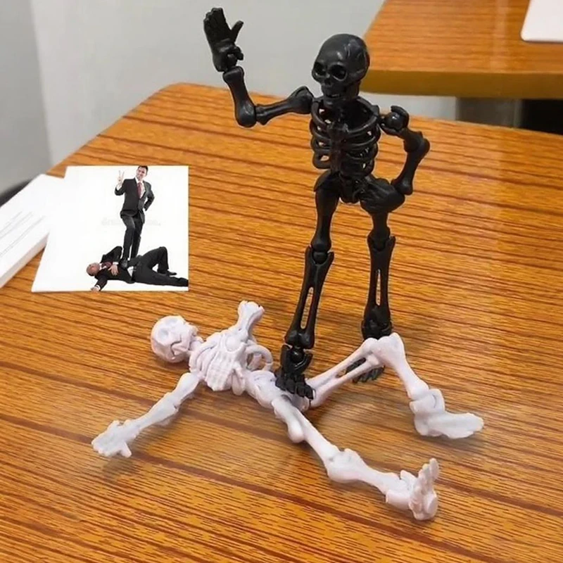 Multi-Jointed Movable Shapeshift Robot 3D Printed Skeleton