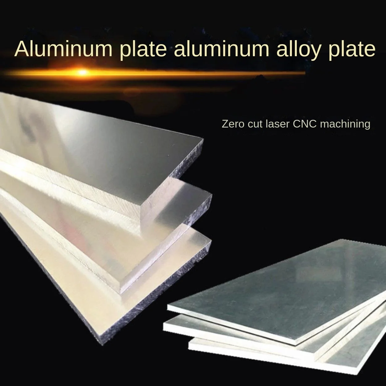 5052 Aluminum plate Flat Aluminum Sheet  DIY Thickness 3mm 5mm 6mm 8mm 10mm  100x100mm 100x200mm Customizable