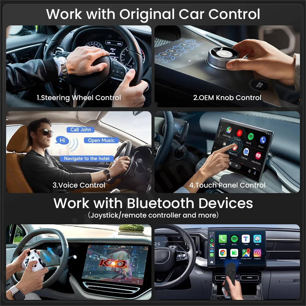 Carlinkit TV ڽ, SDM660,  8 ھ, ȵ̵ 13 ī÷, ȵ̵ ڵ  ,  ¶  USB-A Ʈ, Ʃ