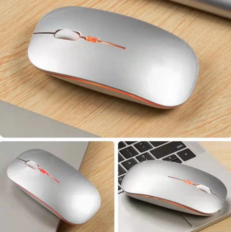 Wireless Mouse Bluetooth RGB Rechargeable Mouse Wireless Computer Silent Mause LED Backlit Ergonomic Gaming Mouse For Laptop PC gaming mouse for laptop