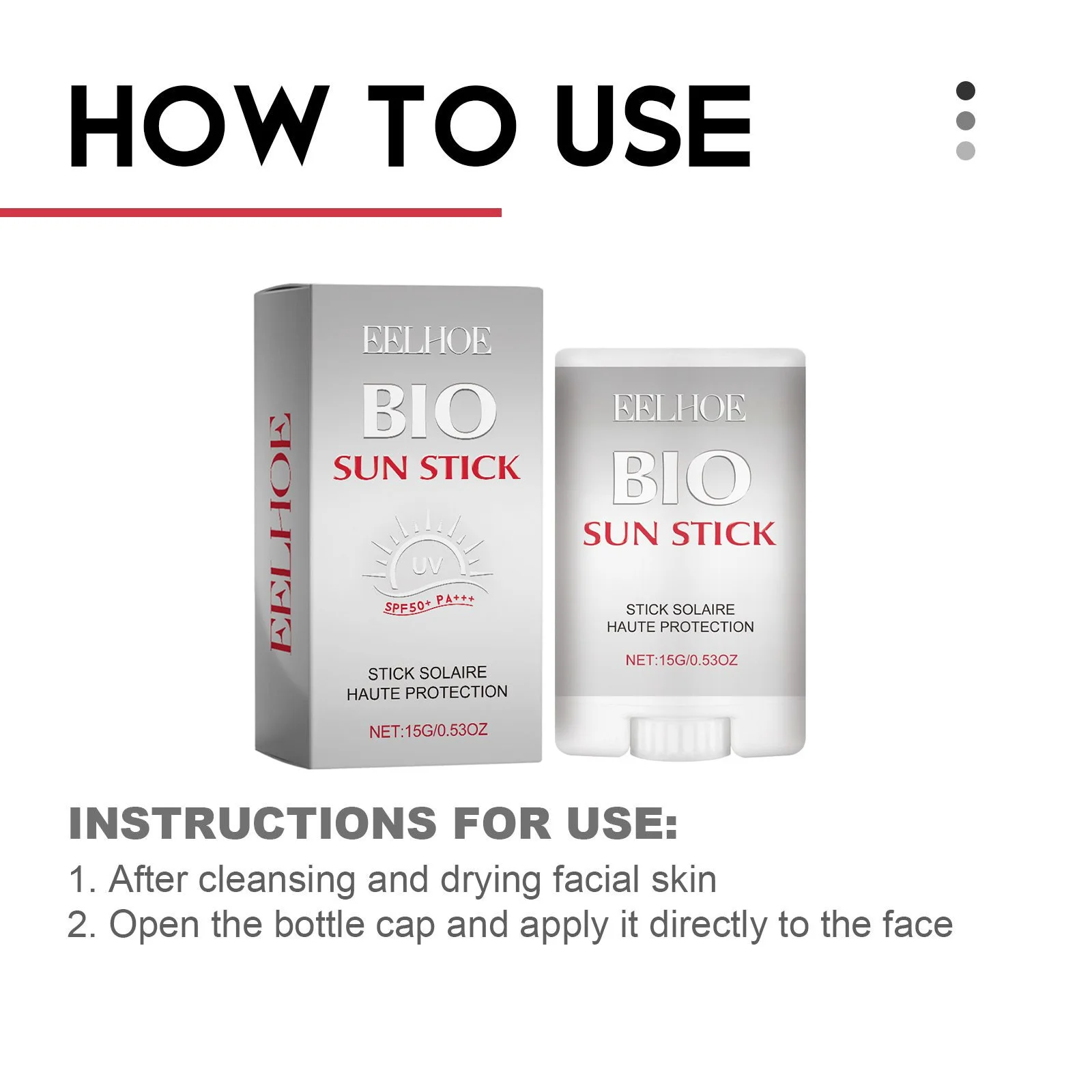 Sunscreen Stick Sun Isolating Oil-Control UV Protection Moisturizing Skin Brightening Vitamin C Rejuvenating Skin Care Sun Stick
