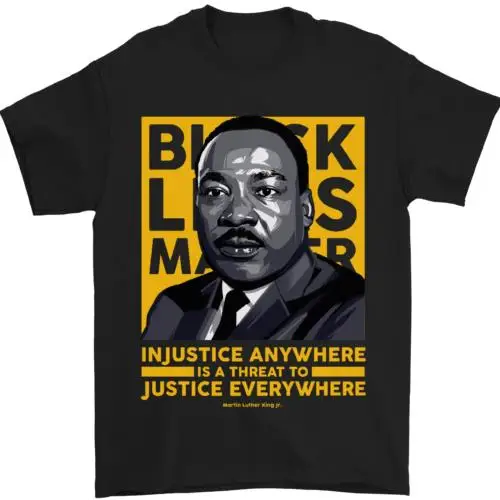 

Мужская футболка MLK Luther King из 100% хлопка