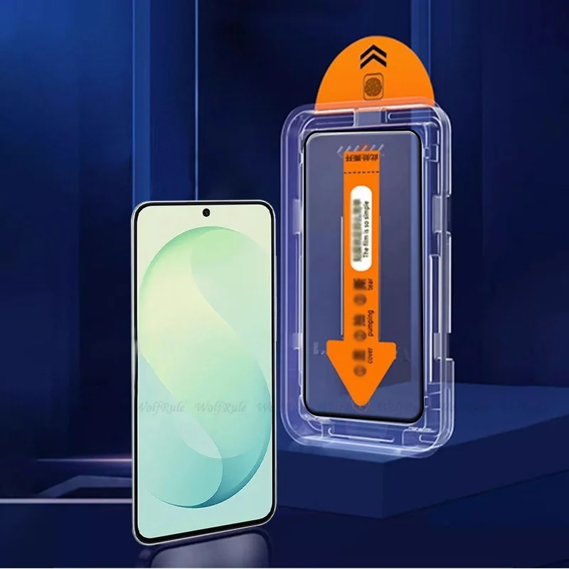 Premium Tempered Glass Screen Protector for Samsung Galaxy S26 FE - Full Cover, 9H Hardness, Dust-Free