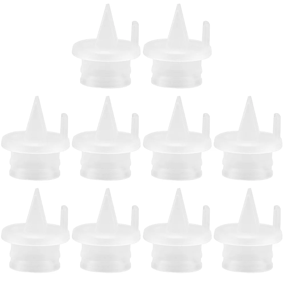 

10 Pcs Manual Manual Breast Pump Accessories Silicone Counterflow