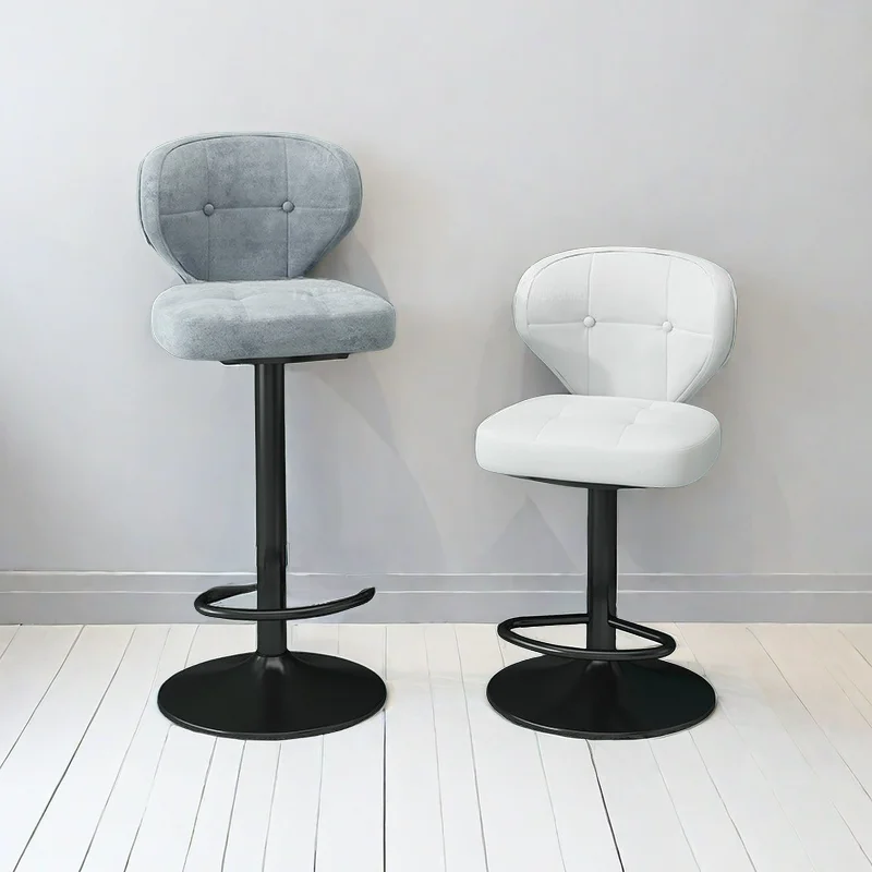 

Office Home Bar Chair Counter Kitchen Stools Furniture Designer Chairs Luxury Comfortable Taburete Alto Lightweight Ergonomic