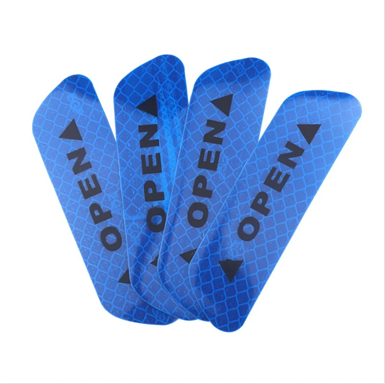Car OPEN Reflective Sticker For nissan qashqai j11 j10 x-trail juke pathfinder almera tiida sunny micra k12 np300 te