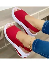  Summer Women Sandals Open Toe Sandals For Women Breathable Women Shoe Lightweight Comfortable Platform Shoes Zapatos De Mujer 