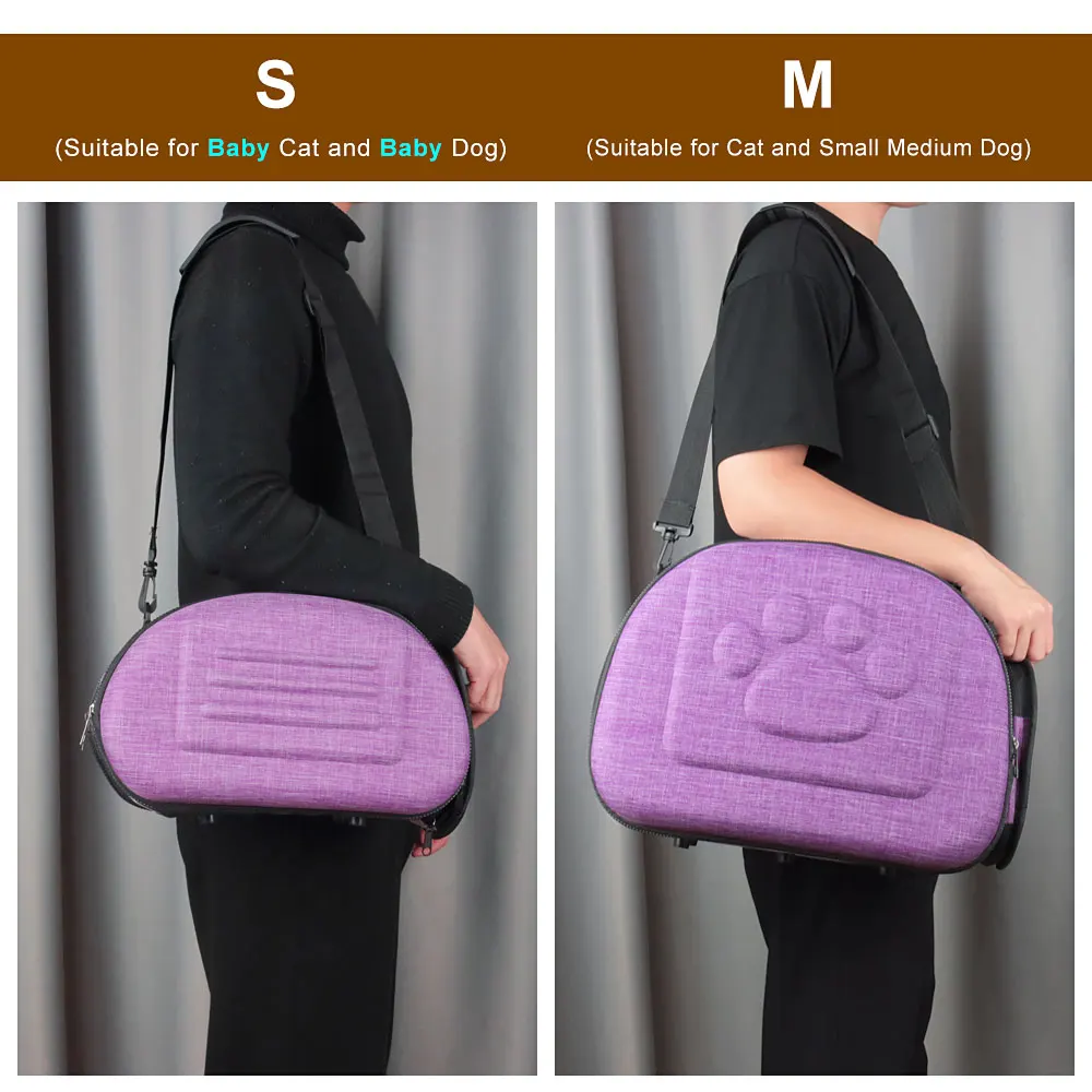 Pet Carrier Bag Portable Handbag Foldable Travel Puppy Carrying Shoulder Cat Bag Small Mini Dog