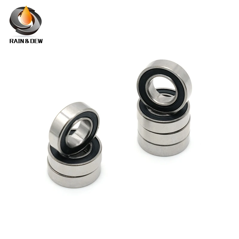 

SMR95RS Bearing ABEC-7 (10PCS) 5*9*3 mm Miniature SMR95-2RS Ball Bearings RS SMR95 2RS With Black Sealed L-950DD