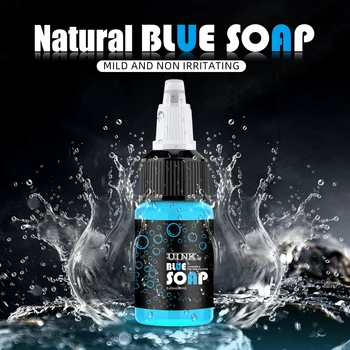 UINK Tattoo Blue Soap 20/120ml Tattoo Cleaning , Suitable For Tattoo Beginners And Tattoo Artists