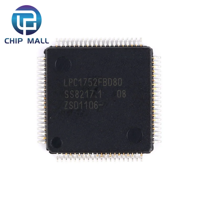 

LPC1752FBD80 LQFP-80 32-Bit Microcontroller Chip IC CORTEX M3 Brand New Original Stock