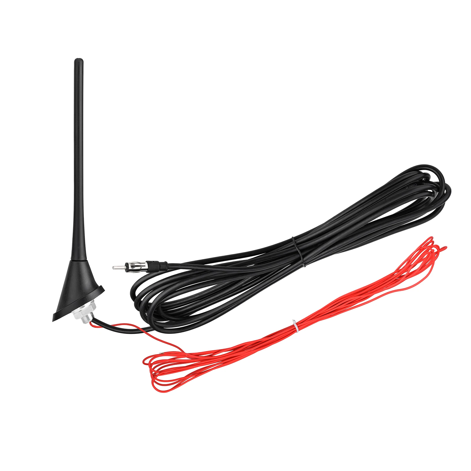 Universal Active Car Antenna for AM FM Radio Stations