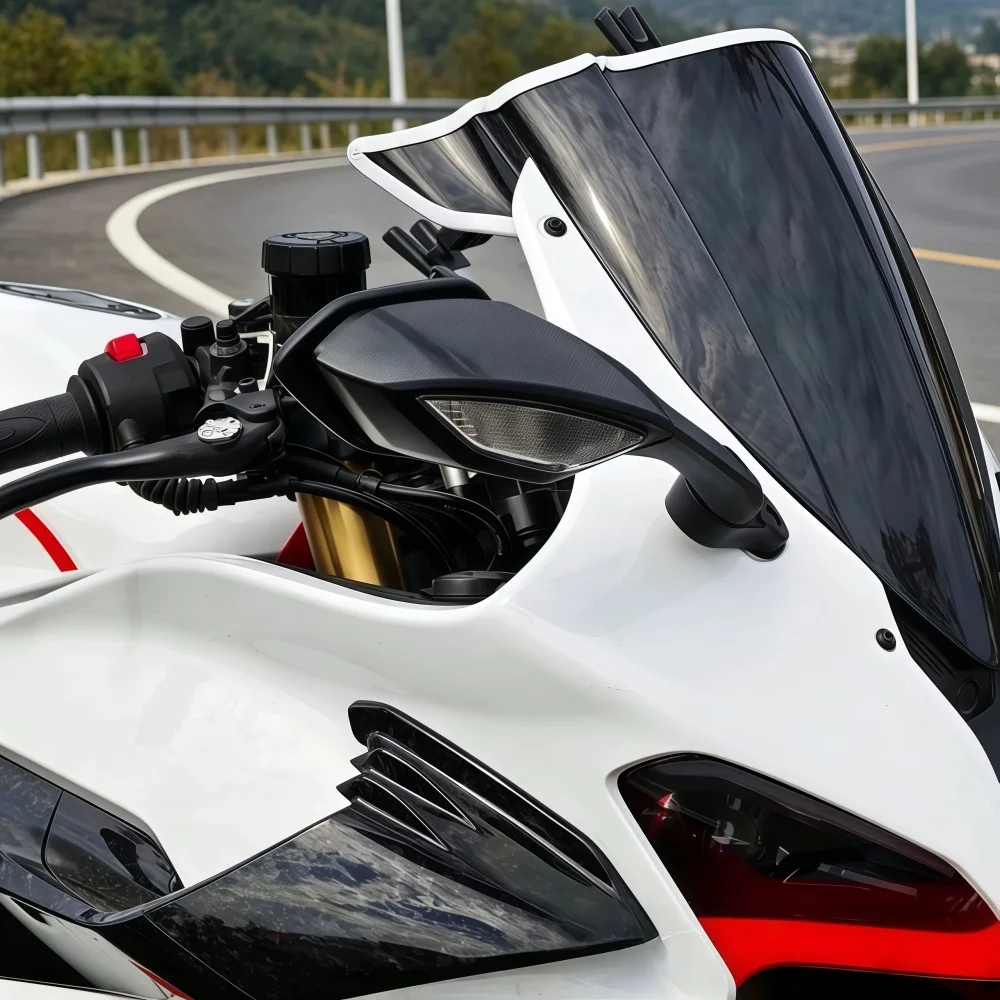 QJMOTOR SRK921RR 호환, 고화질 광시야 접이식 백미러, 비파괴 설치 가능.