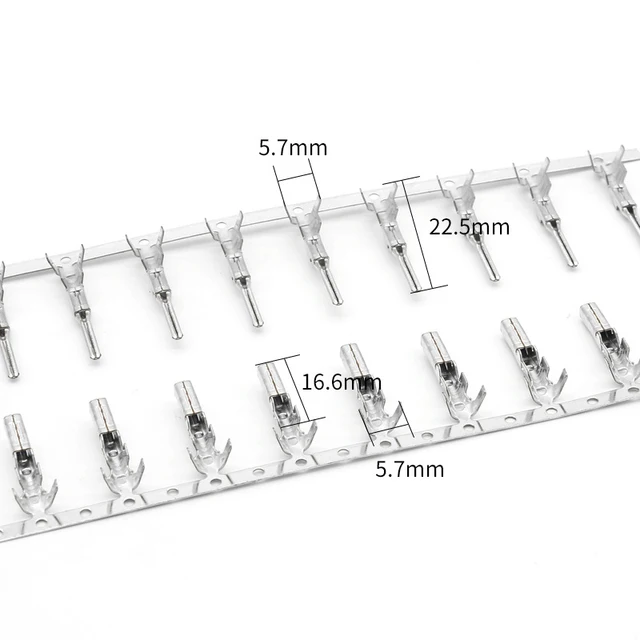6Pin Waterproof AMP Auto Connector 18AWG M/F 1.5mm Term Quick Disconnect for Car Truck VehicleDJ7061-1.5-11/21 282090-1/282108-1 2