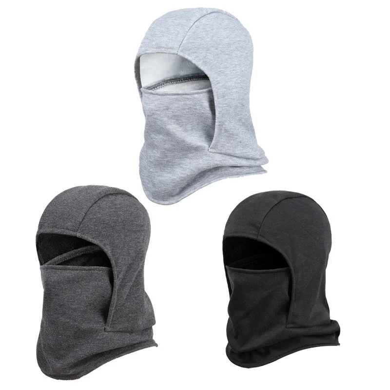 

Fashion Hat Polar Coral Fleece Winter Men Face Mask Neck Beanies Thermal Head Cover Tactical Military Sports Scarf Ski Warm