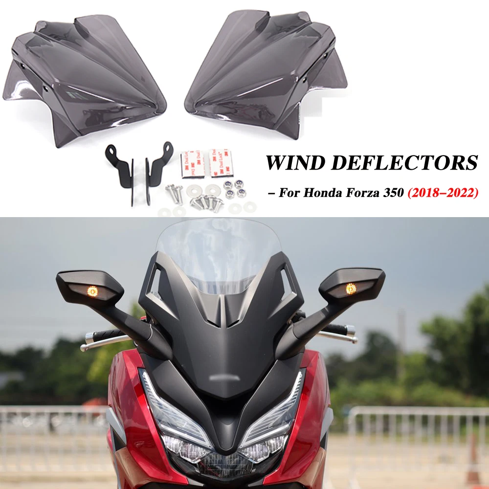 

NEW Handguards Wind Deflectors Motorcycle Parts Windshield Front Panels For Honda Forza 350 Forza350 2021 2022