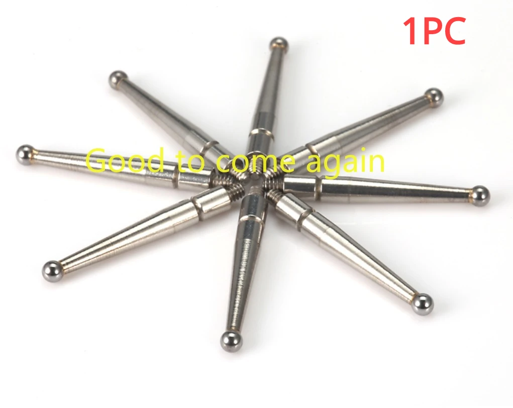 

1PC Ruby/tungsten Steel Head Dial Gauge Needle M1.8*D0.5*L20.9/M1.8*D1.0*L20.9 Indicator Probe Measuring Header Height Gauge