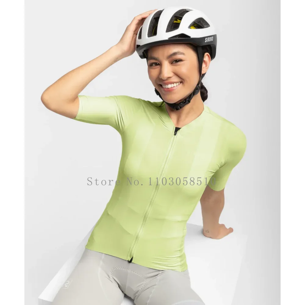 Siroko Women Cycling Jersey Summer Short Sleeve Shirts Quick Dry Ciclismo Maillot MTB Bike Top Summer Outdoor Team Clothes 2025 2