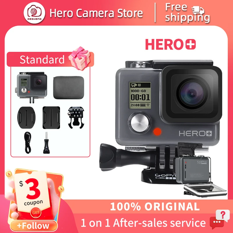 GoPro hero Plus Action camera wireless HD Go Pro Motion diving