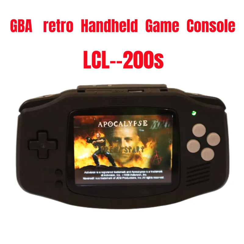 

2023 New LCL-200S 3.2 inch IPS Handheld Game Console For Best Game Boy Advance for Plus GBA for Arcade/N64/NES/PS1/GB/GBA/Atari