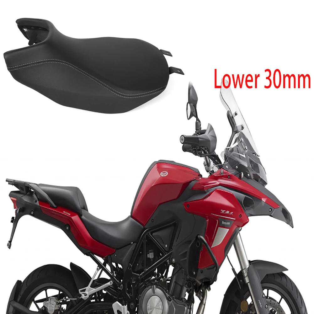 Per Benelli Trk502 Trk502X Rider Sedile Inferiore Sella Sedile Più Alto Sella 30Mm Sedile Sella Cuscino Cuscino Sedile Trk 502