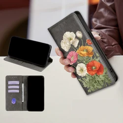Full Protection Floral Pattern Phone Case Cover for OPPO K13 Turbo Pro (GRAY)