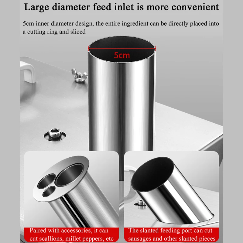 PBOBP Electric Vegetable Cutter Machine Fruit And Vegetable Slicer Machine Automatic Food Slicer And Shredder Cutting Machine 3