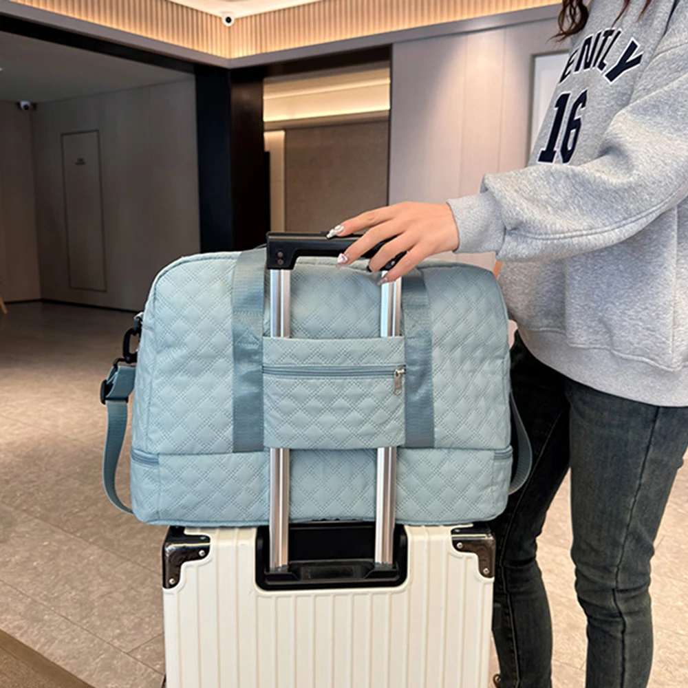 Short Trip Travel Bag Men Women Handbag Large Capacity Luggage Storage Bag Dry Wet Separation Waterproof Sports Fitness storage bag,travel bags