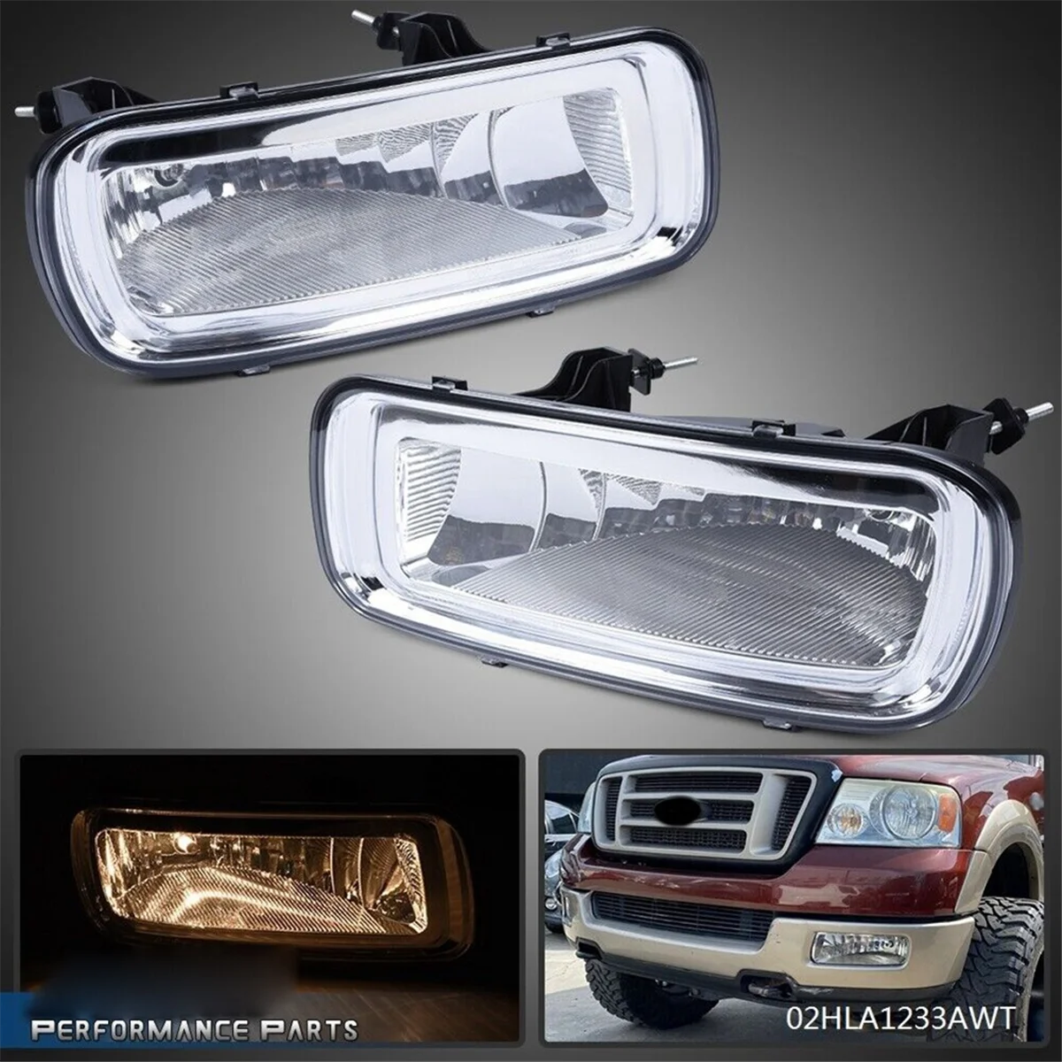 

Car Front Left Fog Light Bumper Lamp for Ford F-150 2004-2006 Lincoln Mark 2006 5L3Z15201A