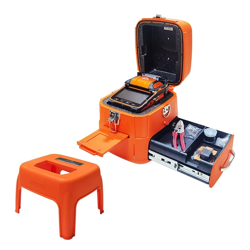New AI-9 8C 7C 6C Signalfire Multi-language Automatic Six Motors FTTH Fiber Optic Splicing Machine Optical Fiber Fusion Splicer