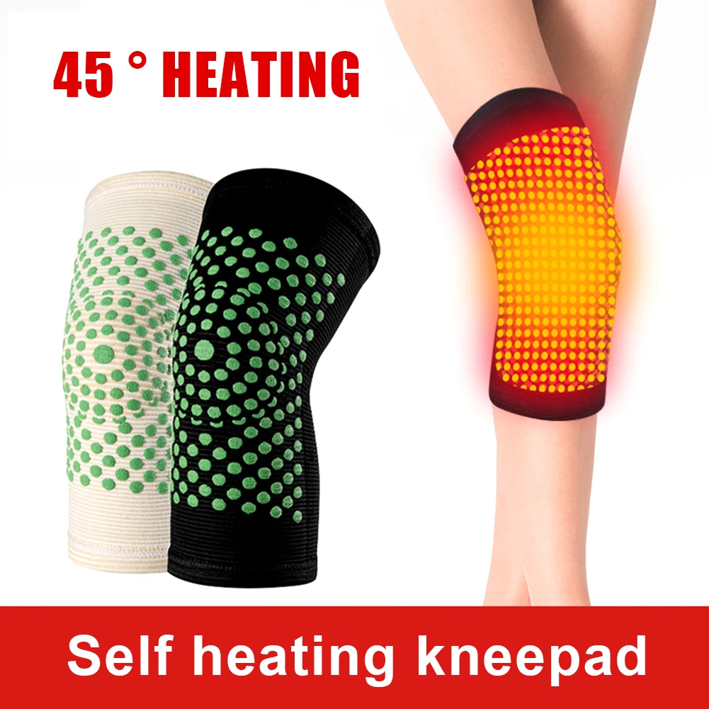 

1 Pair Self Heating Knee Pads Knee Brace For Arthritis Joint Pain Relief Injury Recovery Knee Support Protection Leg Warmer