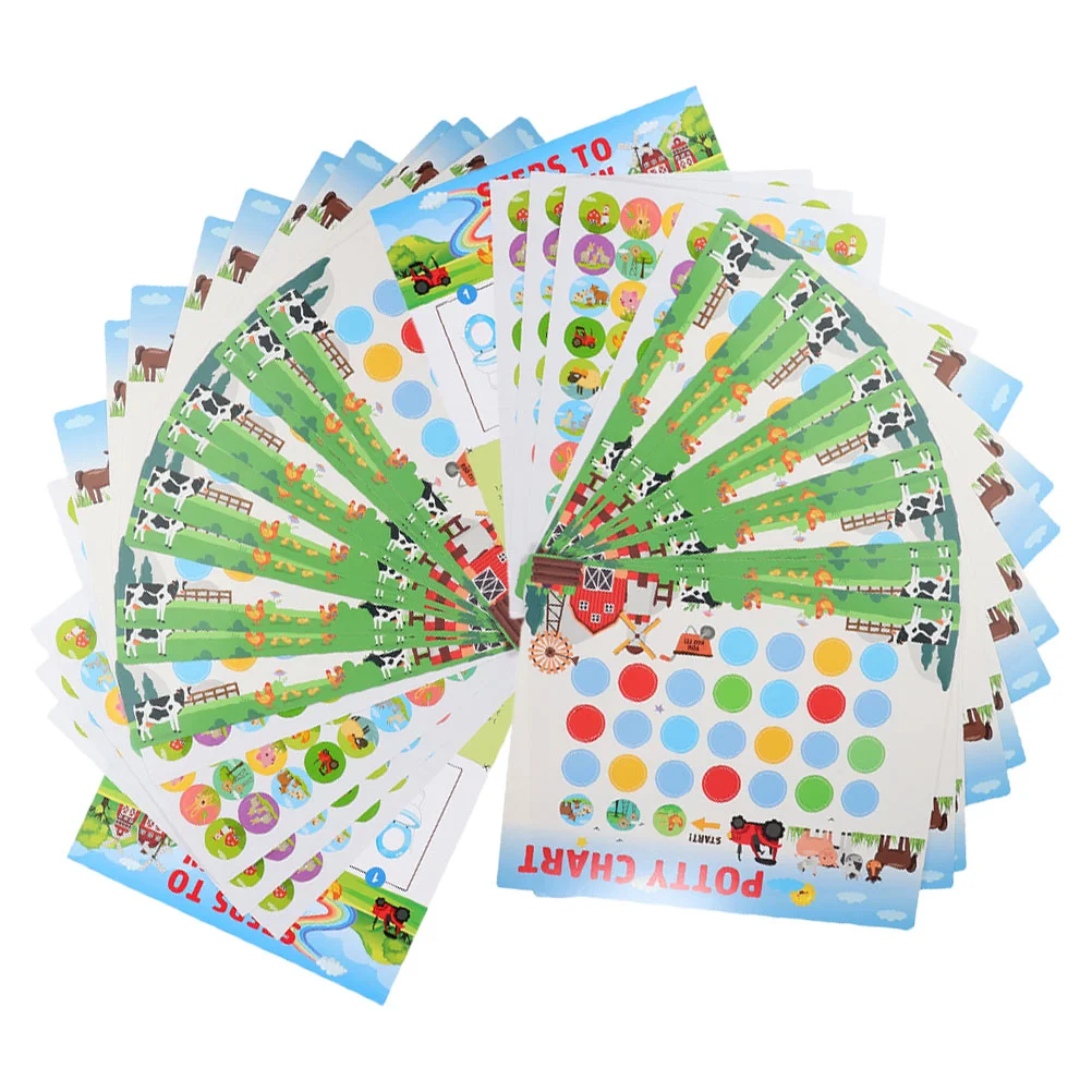 

Potty Training Stickers Rewards for Toddlers Boys Toilet Aim Essentials Chart Paper Tool Kids Decals Child