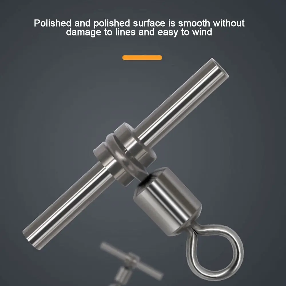Lot De 25 à 100 émerillons Pivotants En Acier Inoxydable – Pour La Pêche – Connexion De Ligne Résistante