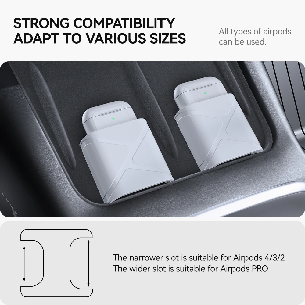 YZ Wireless Charging Protective Pad Material Upgrade Wireless Headset Limit Protective Accessories for Tesla Model 3 Model Y