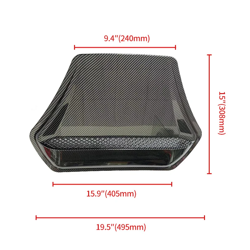 Car Hood Stickers Engine Hood Hinge Cover TYPE R Style For Honda Civic BMW F30 G30 E92 Land Rrover Defender Ford Ranger