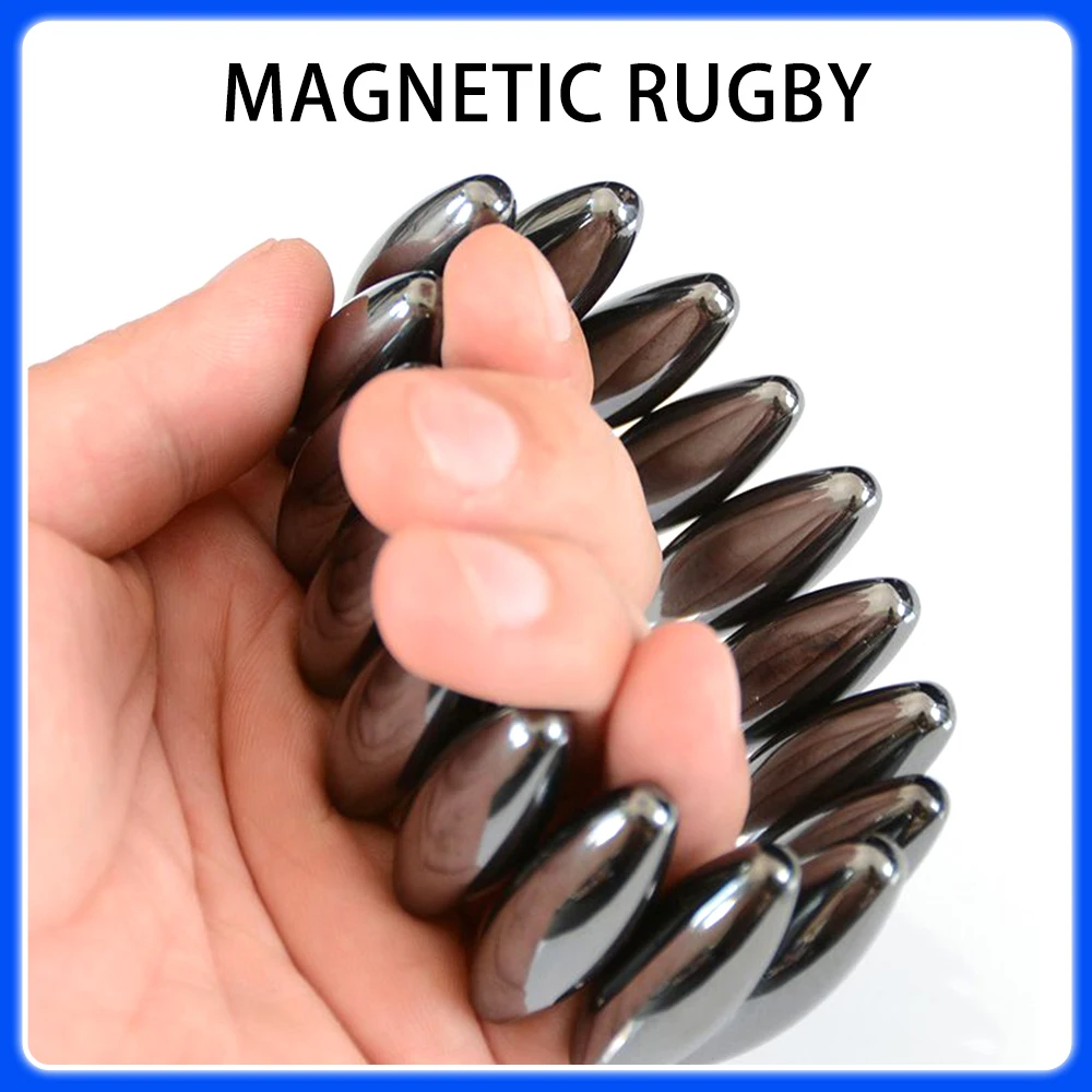 D30x10 Black Strong Magnetic Ferrite Magnet Exploring Magnetic Science Toys Polishing Colored Olive Magnets D60x18 D43x15