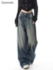 Duomofu Autumn Vintage Chicly Slim Button Female High Waisted Jeans American Basic Simple Casual Fashion S-XL Baggy Jeans Women 2