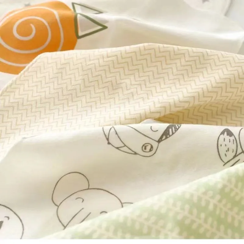 5Pcs/Set Square Cotton Baby Face Towel Handkerchief Infant Bebe Burp Cloth Newborn Absorbent Organic Cotton Bath Towels