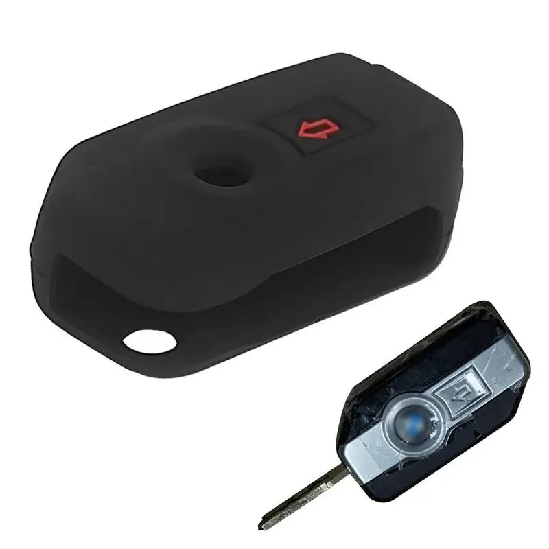 

Car Key Cover Shell Fob Silicone Automotive Button Key Cover Case Fade-Resistant Protective Key Holder For Cars & SUVs Accessory