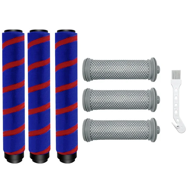 6Db Csere Hengerkefe Előszűrő A Tineco A11 Hőshez/Master Tiszta Egy S11 S12 Porszívó Alkatrészek - Image 5