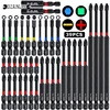 39pcs Screwdriver Bit Set Strong Torque Screwdriver Impact Driver Bit Set Non-slip Magnetic Batch Head Impact Screw Driver Bit 1