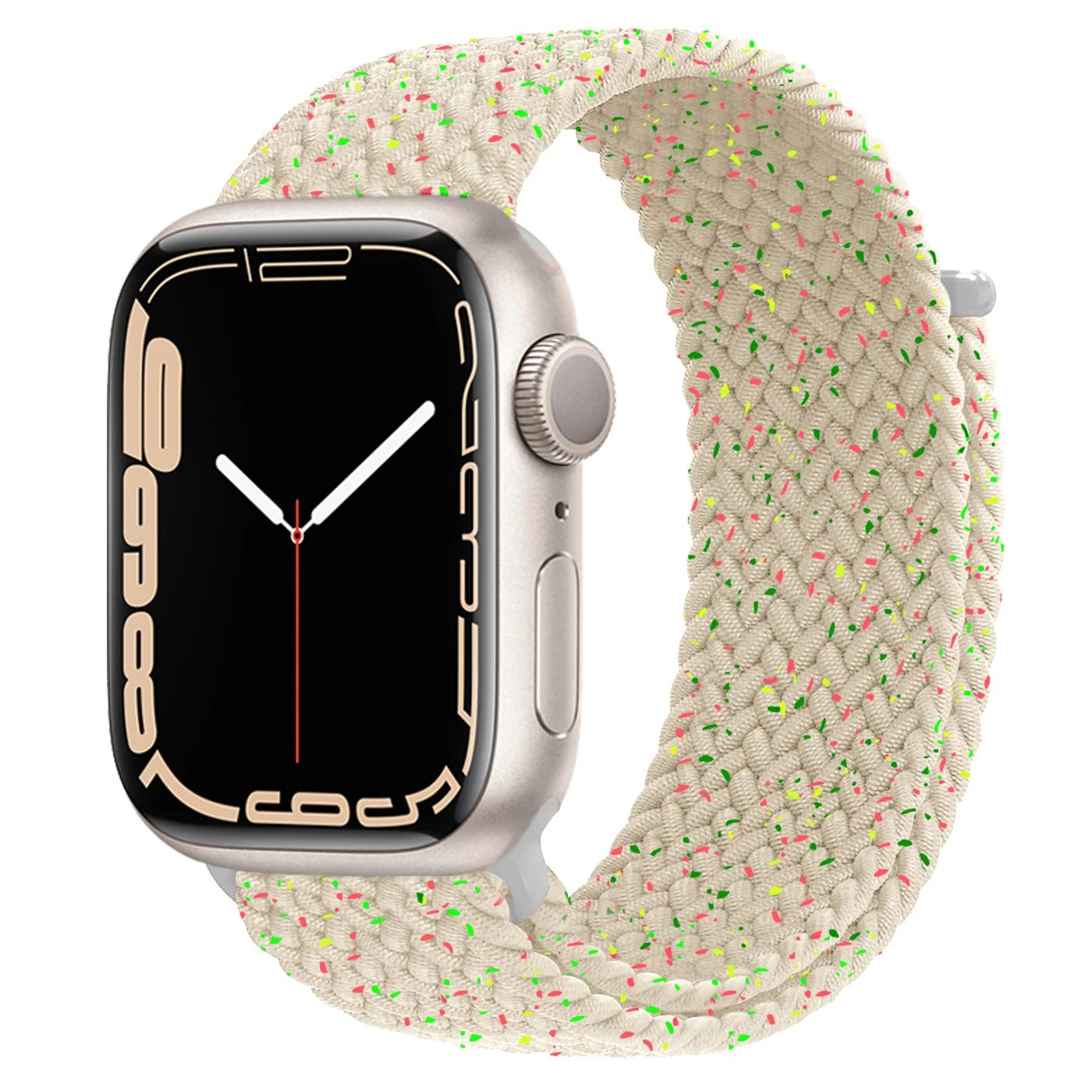 Braided Solo Loop Band for Apple Watch - Vibrant and Durable Bracelet Strap
