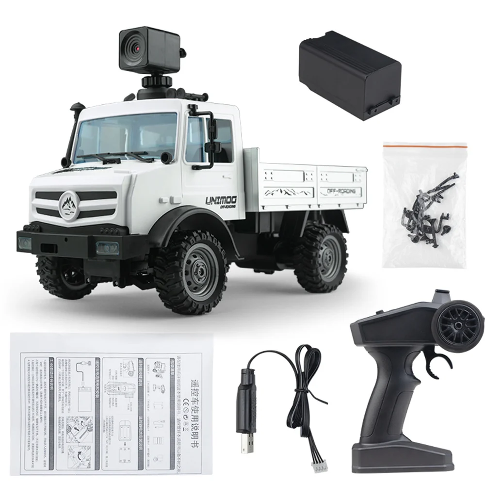 SG PINECONE FORSET 1613 RTR 1/16 2.4G RWD RC Car Unimog Off-Road Truck LED Light Rock Crawler Full Proportional Vehicles Models 6