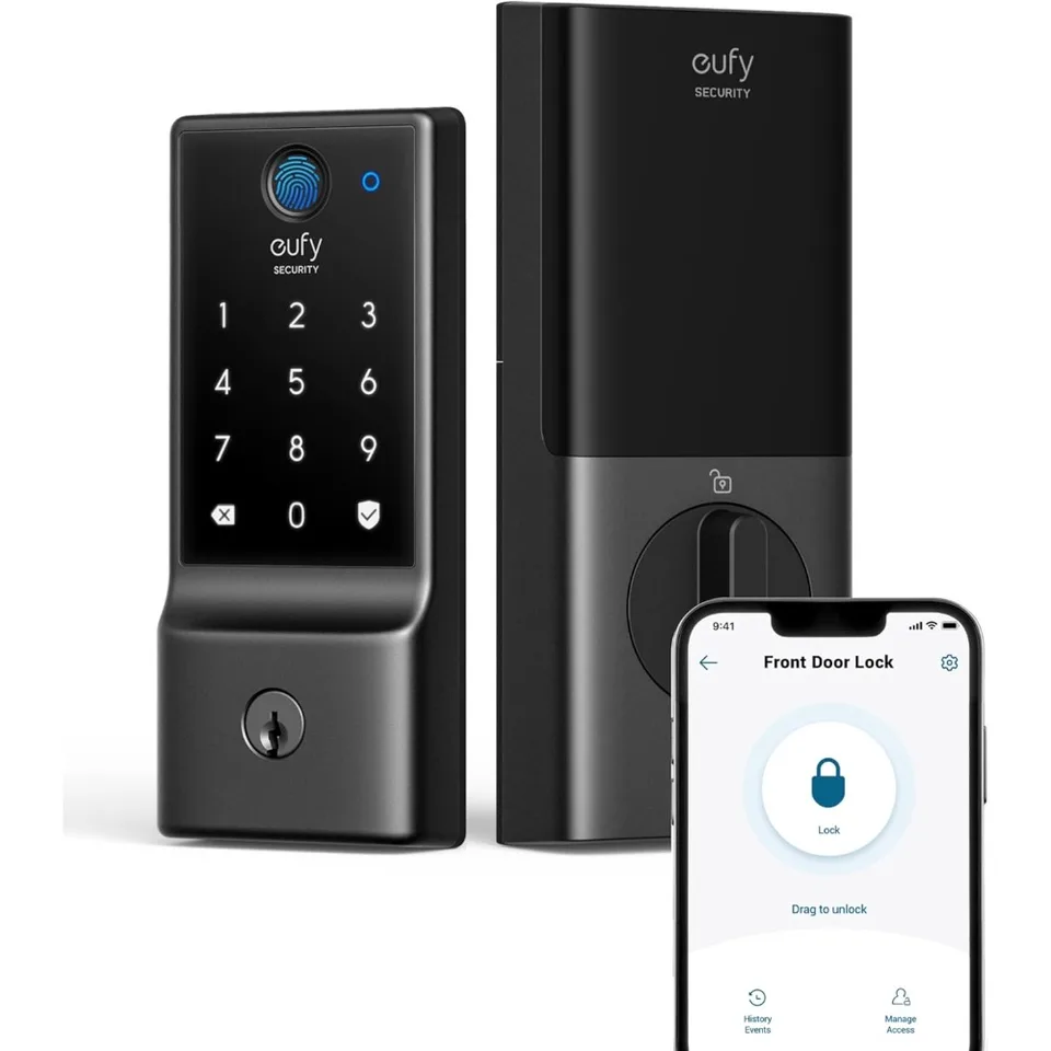 Smart Fingerprint Wi-Fi Deadbolt Door Lock