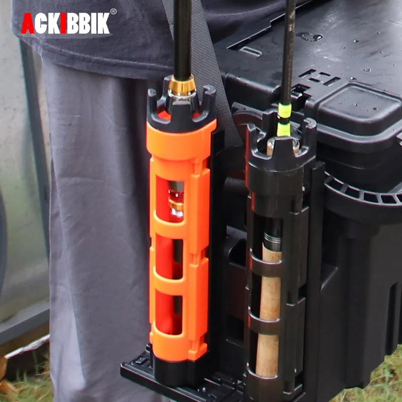 1pc Fishing Rod Holder Box Pole Accessories