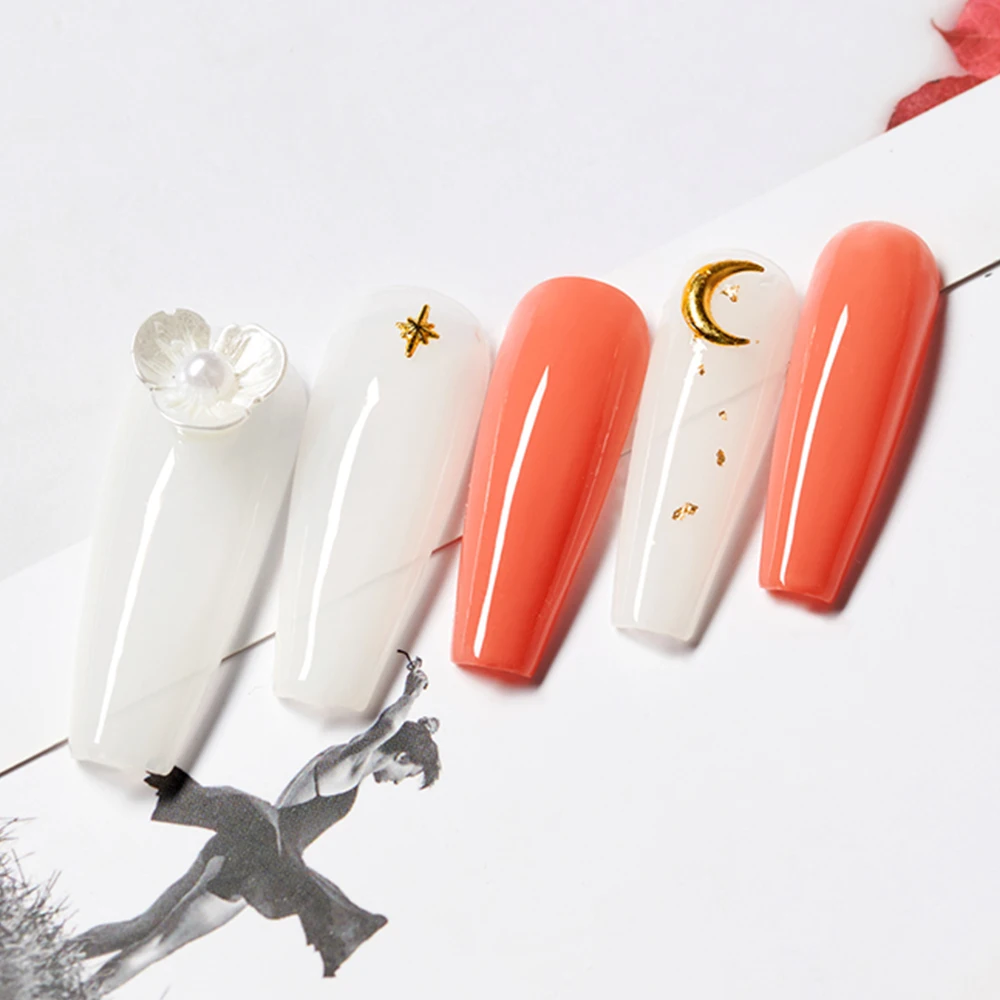 100pcs Clear Coffin Ballet Nail Tips