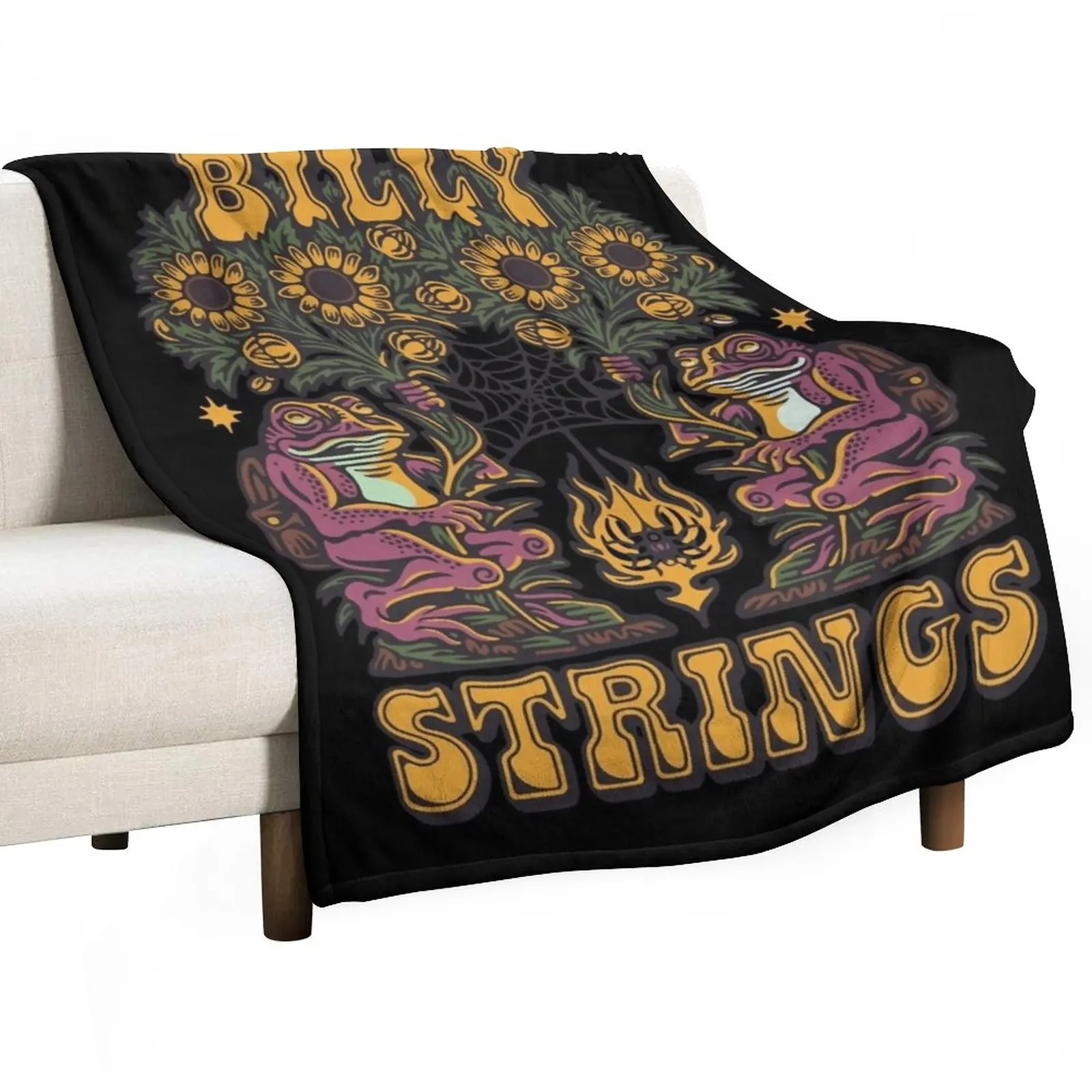

Billy Strings Throw Blanket Decorative Bed Blankets Custom Blanket throw blanket for sofa Large Blanket