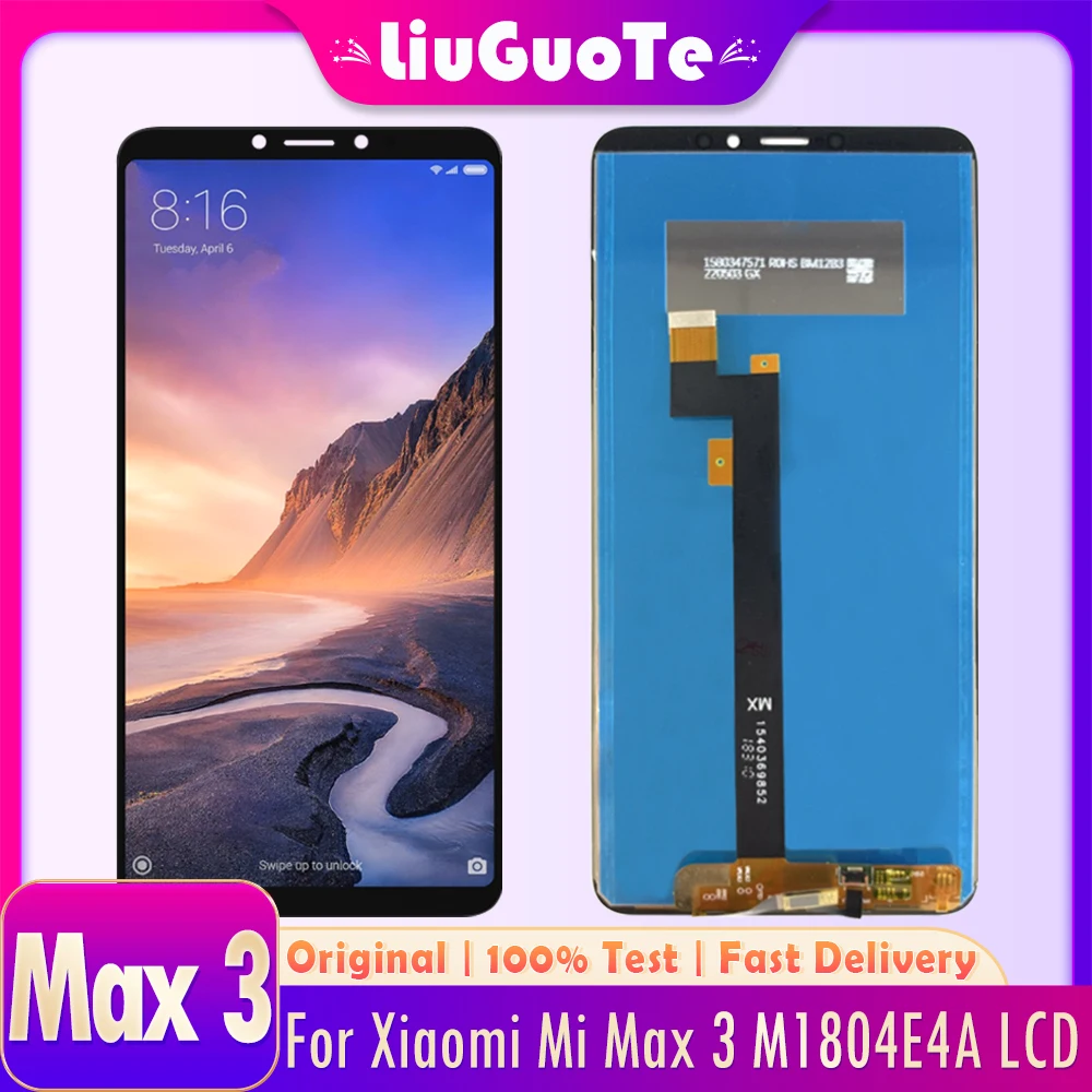 Xiaomi Mi Max 3 Display LCD Substitui o da tela sens vel ao toque com xiaomi-mi-max-3-display-lcd-substitui-o-da-tela-sens-vel-ao-toque-com
