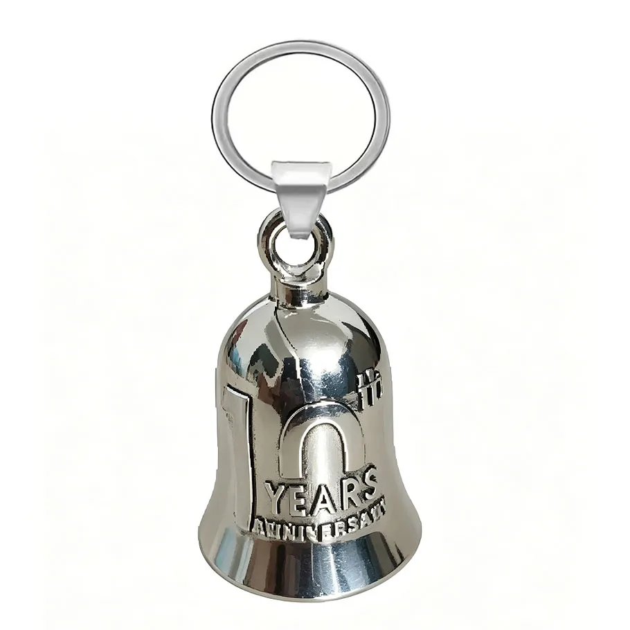 Men's Motorcycle Riding Tool Bell Keychain Accessory